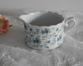 Sauciere Soßenschüssel von Eschenbach - Vintage - blaue Blümchen