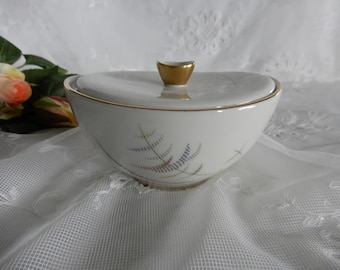 Ovale Zuckerdose mit hübschem Motiv von Eschenbach ANNETTE - Vintage -