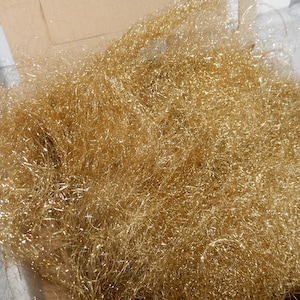 Engelshaar Gold 100g - Weihnachtslametta & Feenhaar Für Baumdekoration