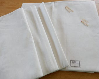 2 Bettlaken aus Leinen unbenutzt - Vintage -