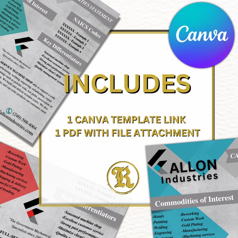 Capabilities Statement Template Canva Template Corporate Business Capabilities Statement Template Canva Template Corporate Business