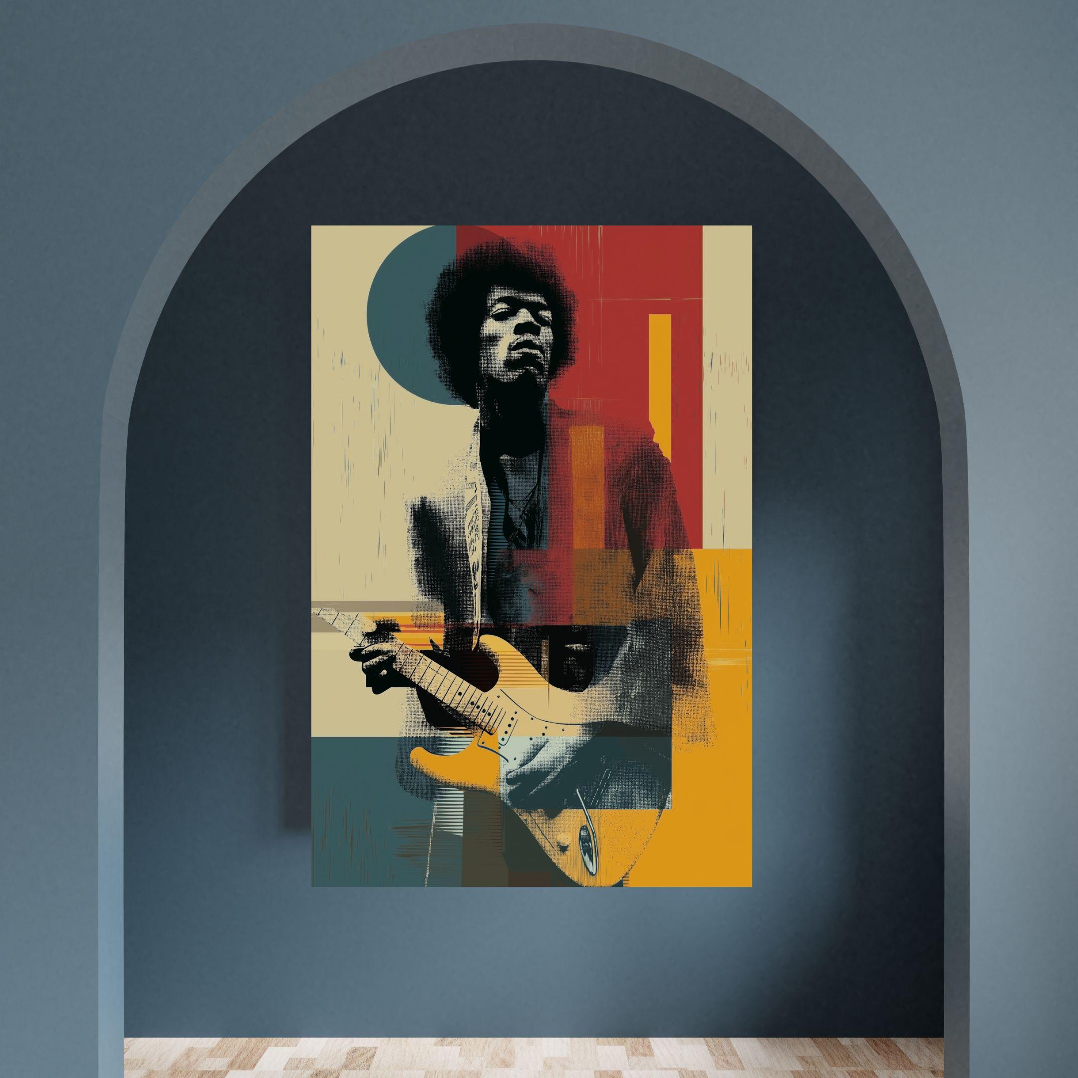 【ジミヘンドリックス】JimiHendrix キャンバスFSMサイズ　BAEZ3 ジミヘンドリックス】JimiHendrix キャンバスFSMサイズ BAEZ3 ジミ