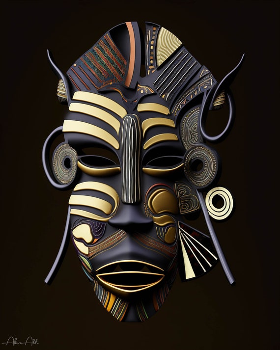 African Ceremonial Mask African Ceremonial Mask