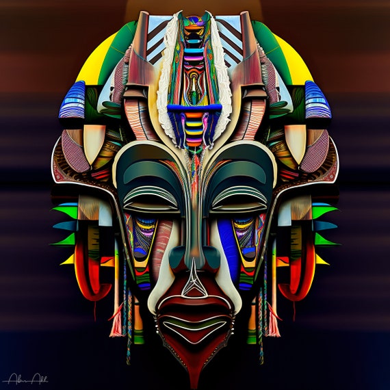 African Ceremonial Mask African Ceremonial Mask