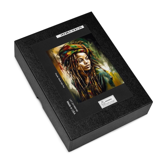 公式の店舗 Beautiful Hair Natural Pcs, 520 Puzzle, Jigsaw Girl Rasta 洋楽
