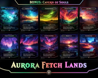 Polar Fetch Lands + Cavern of Souls + Tokens ••• Premium MTG Proxy Cards