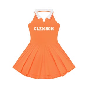 clemson jersey dress Colosseum / Women's Clemson Tigers Orange Diary T-Shirt Dress