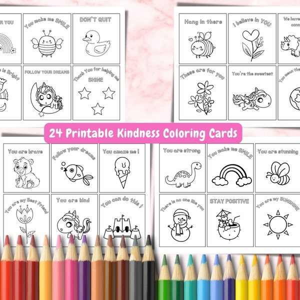 Kindness Cards for Kids - Etsy