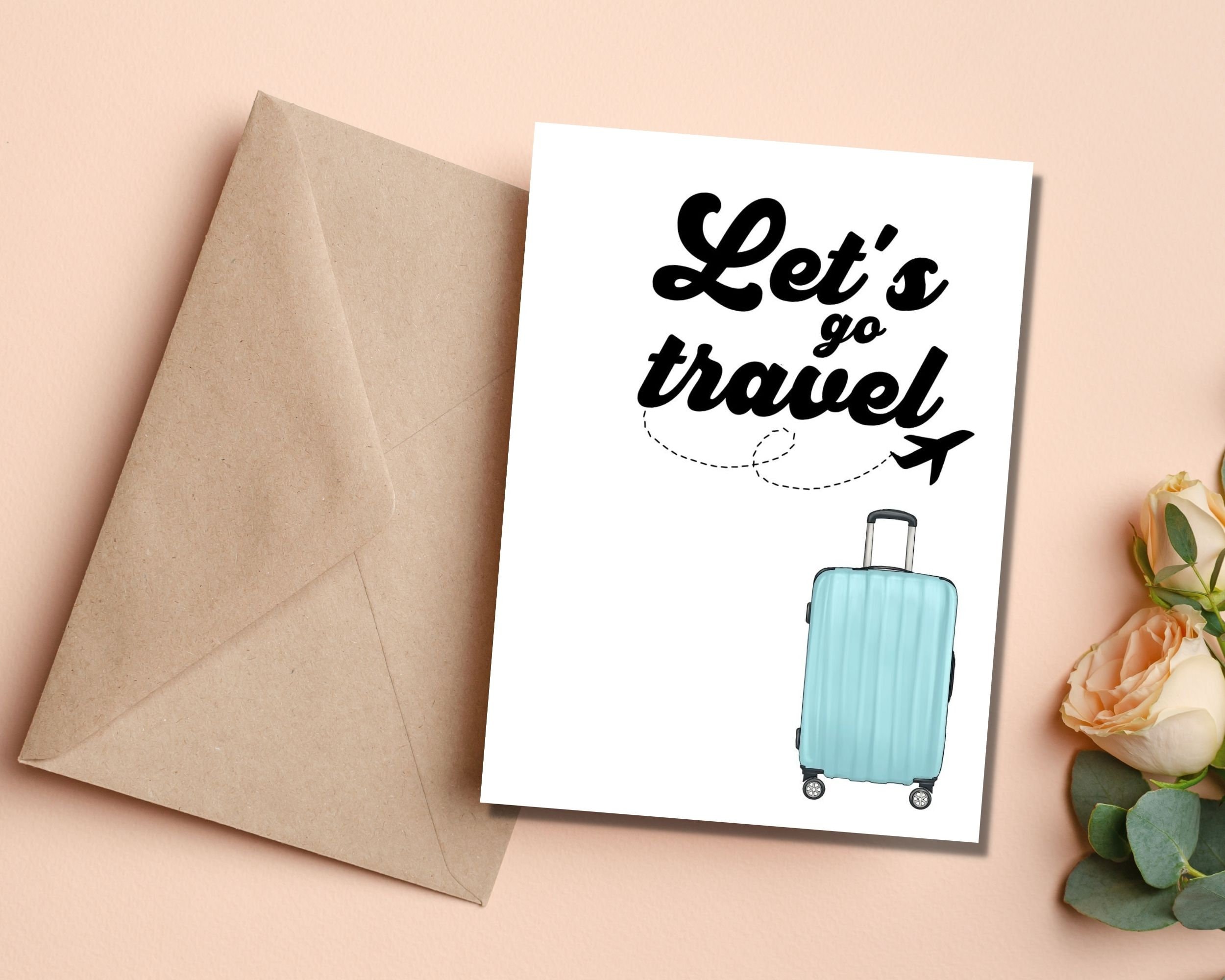 Printable Bon Voyage Greeting Card Digital Bon Voyage Card - Etsy
