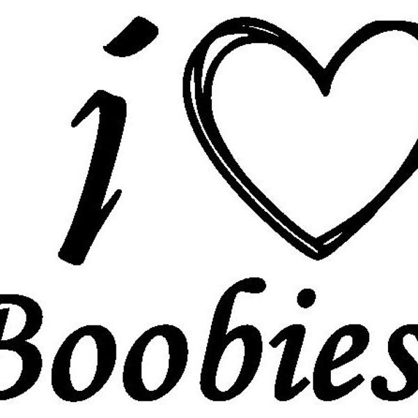 I love boobies Laser file