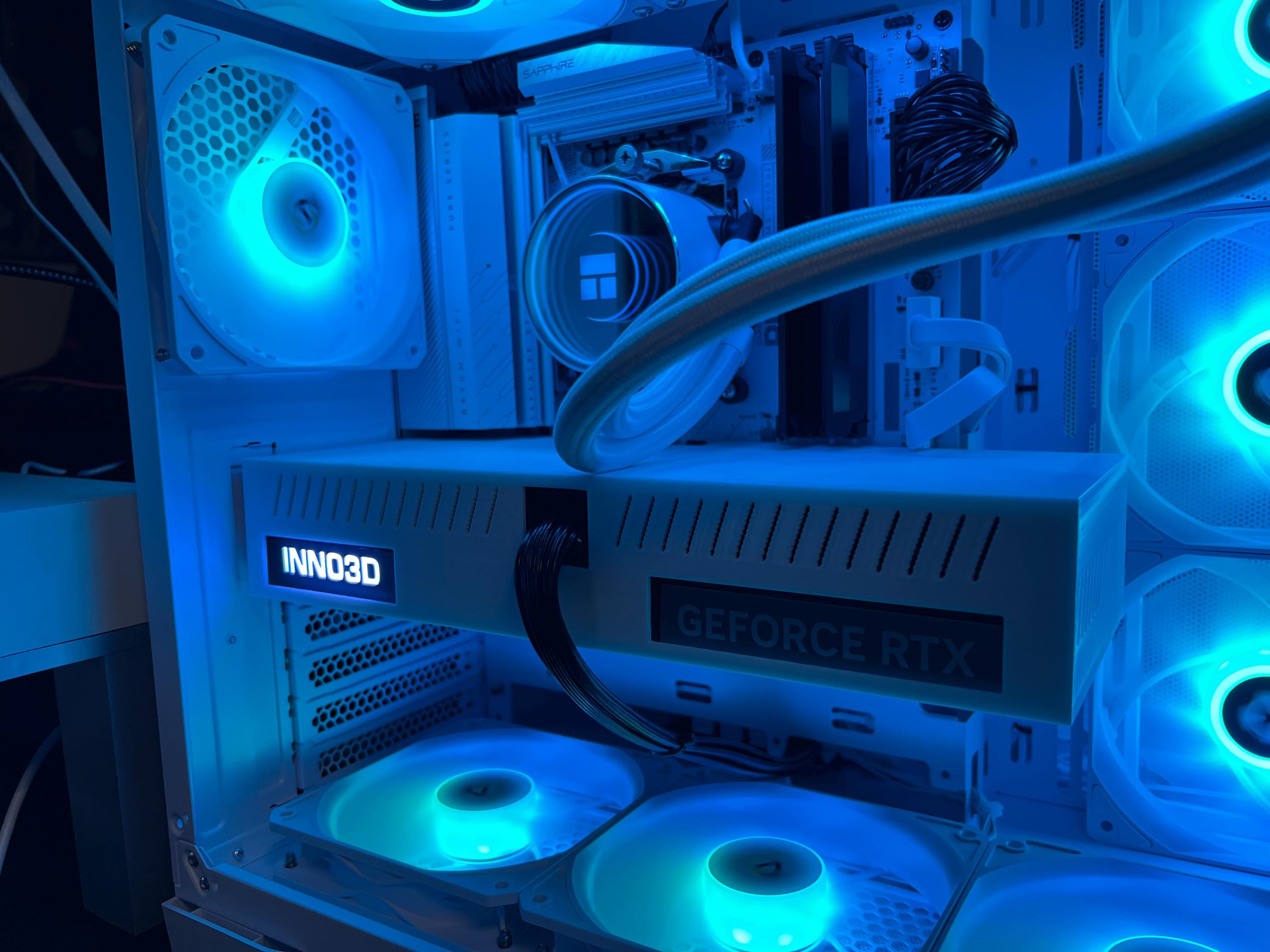 Custom GPU Cover - RTX Shroud - Pc Modding Inno3d Geforce Rtx 5080 - Etsy