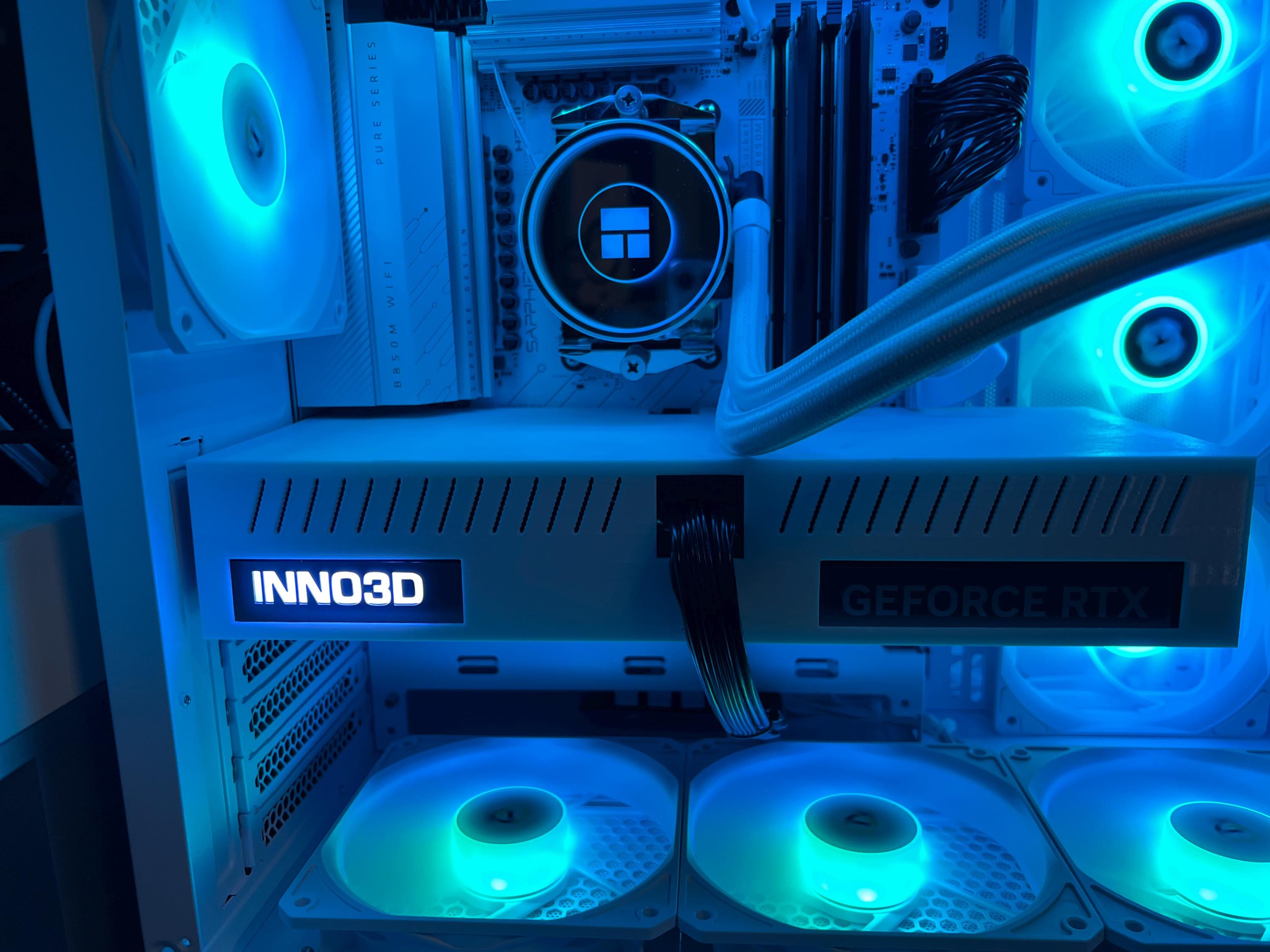 Custom GPU Cover - RTX Shroud - Pc Modding Inno3d Geforce Rtx 5080 - Etsy