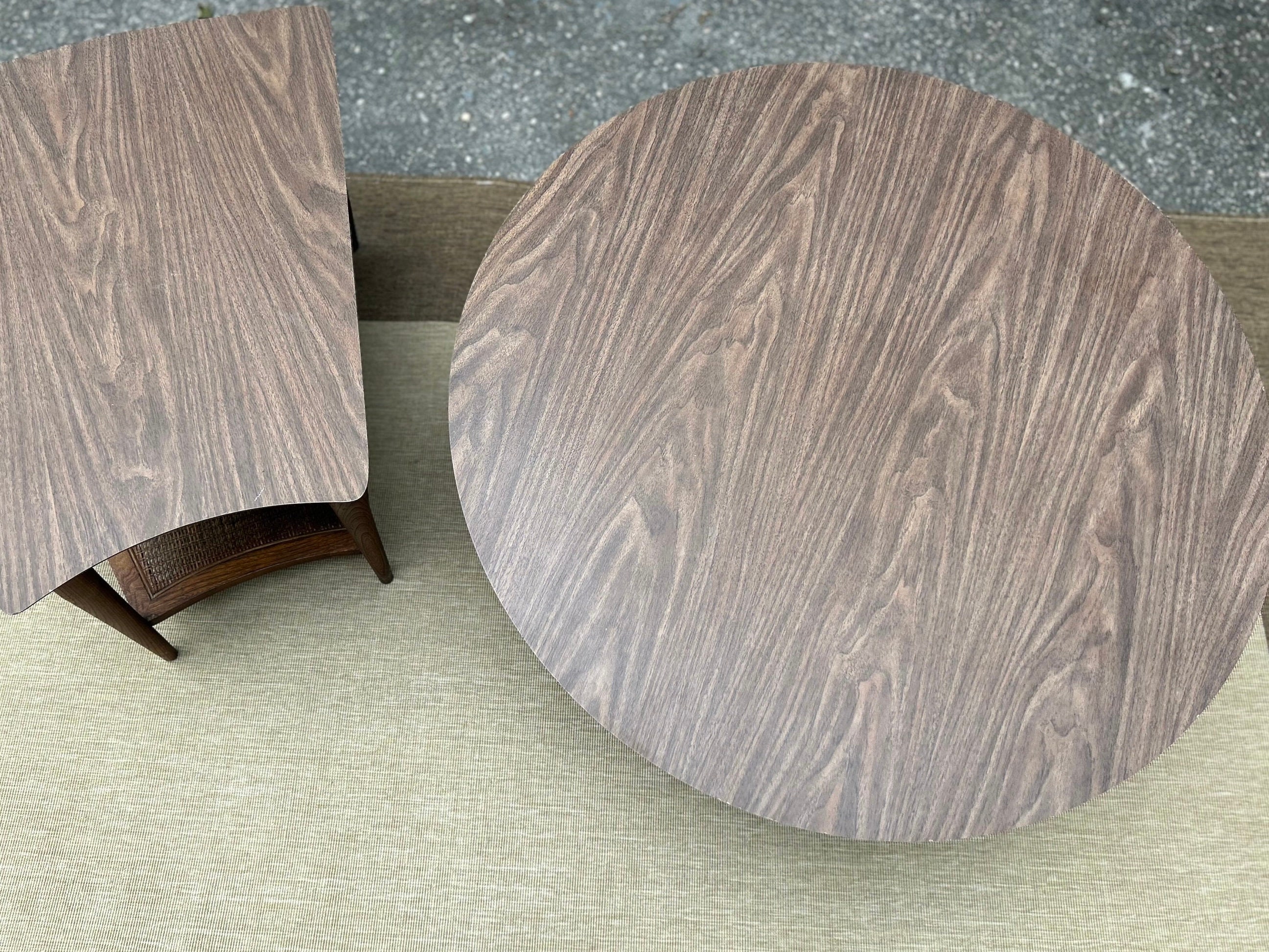Retro Modern Table Top RARE Vintage Lane Altavista Coffee Table & End Table SET Retro Modern ...