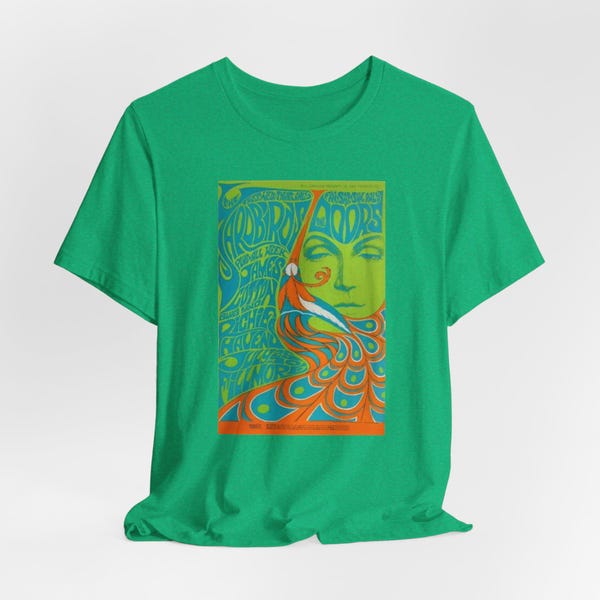 The Doors Fillmore T-Shirt Tee Concert Poster