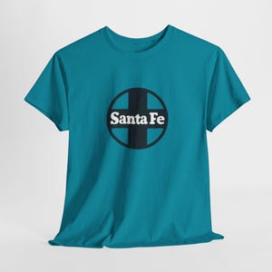 Atchison, Topeka and Santa Fe Chicago Railroad Rail Fan T-Shirt Tee