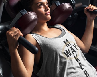 Waymaker Christian Workout Tank Top, Faith Based Gym Gear