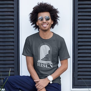 Christian Unisex Tri-Blend Crew streetwear aesthetic high quality faith based Jesus revival t shirt