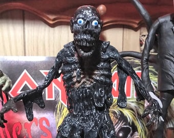 Return of the Living Dead Tarman Skeleton Zombie Handmade Figure Sculpture Diorama OOAK Original Prop Rare Collectible Figurine Brain