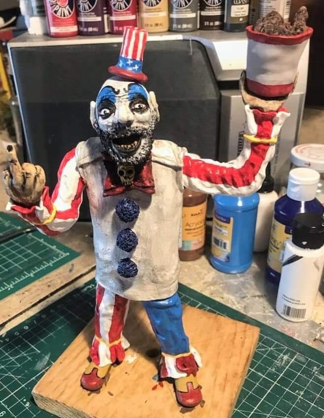 Captain Spaulding Sid Haig Clown Rob Zombie House of 1000