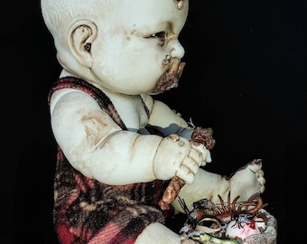 Creepy Baby Teeth Doll The Decay Care Zombie Baby Ogilvie Ogre
