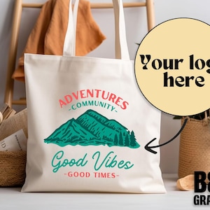 Custom Logo Bag, Business LogoTote Bag, Promotional Tote Bag, Trade Show Gift Bag, Custom Shopping Bags, Custom Text Tote