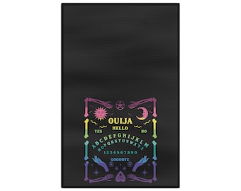 Ouija Board Tea Towel | Gift idea for Occult lover | Paranormal gift idea | Wiccan gift | Ghosthunter gift idea | Supernatural gift idea