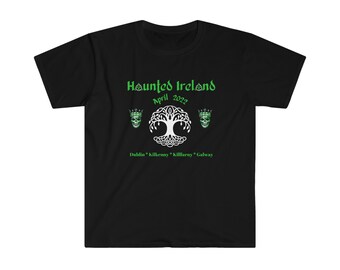 Haunted Ireland Tour 2022 UnisexT-Shirt- Haunted Heartland Tours trip to the Emerald Isle