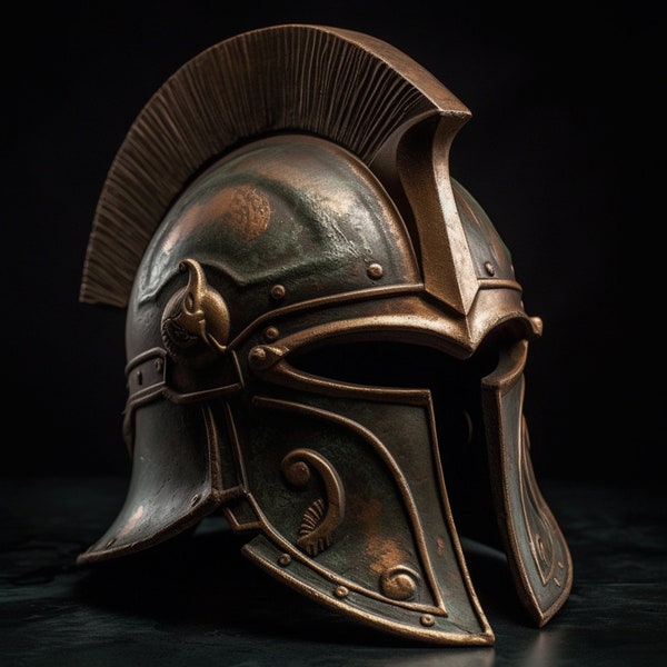 Spartan helmet