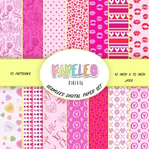 Pink Love, loveislove, Papel digital, love,patrones de amor,handwerk,corazones,descargar,herz papier,paper pack,herz,süßigkeiten,herz bonbons