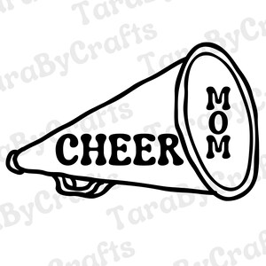 Cheer Mom Svg, Cheer Life Svg, Cheerleader Svg Files, Cheerleader Mom Designs, Mom Life Svg, Cut File For Cricut, Silhouette, Png,