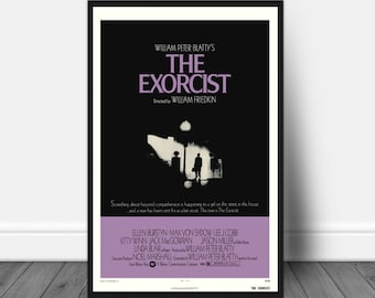 The Exorcist 1973 UPSCALED, The Exorcist 1973 Poster Art, The Exorcist 1973 Poster , The Exorcist 1973 Print Gift, The Exorcist 1973 Art