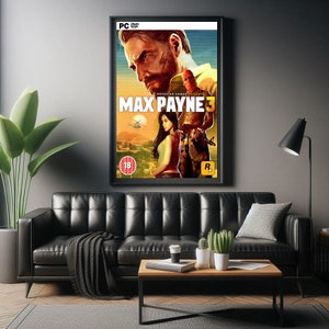 Max Payne 3 Box Art UPSCALED, Max Payne 3 Cover Art, Game Art, Gamer ...