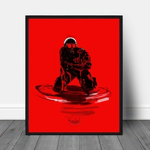 Resident Evil Hunk Art Print: Upscaled Game Cover (Digital Download)