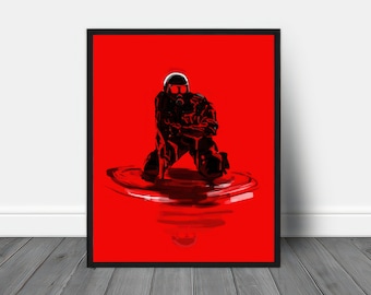 Impresión artística de Resident Evil Hunk: portada mejorada (descarga digital)