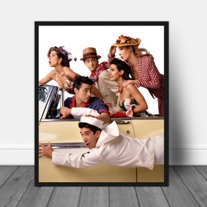 Friends UPSCALED, Friends Art, Friends, Friends Gift, Friends Art, Friends Decor, Friends Print