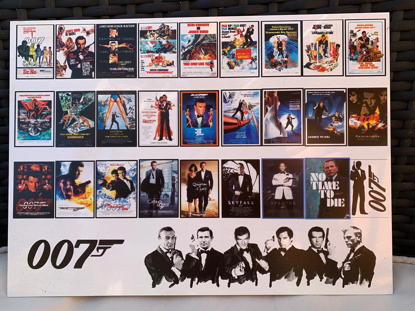 James Bond 007 Movies Films Etsy