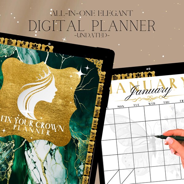 Luxury Daily Planner Etsy