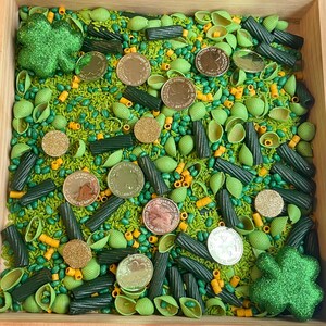 St. Patrick’s Day Sensory Bin Kit Patty’s Day Sensory Bin Sensory Play ...