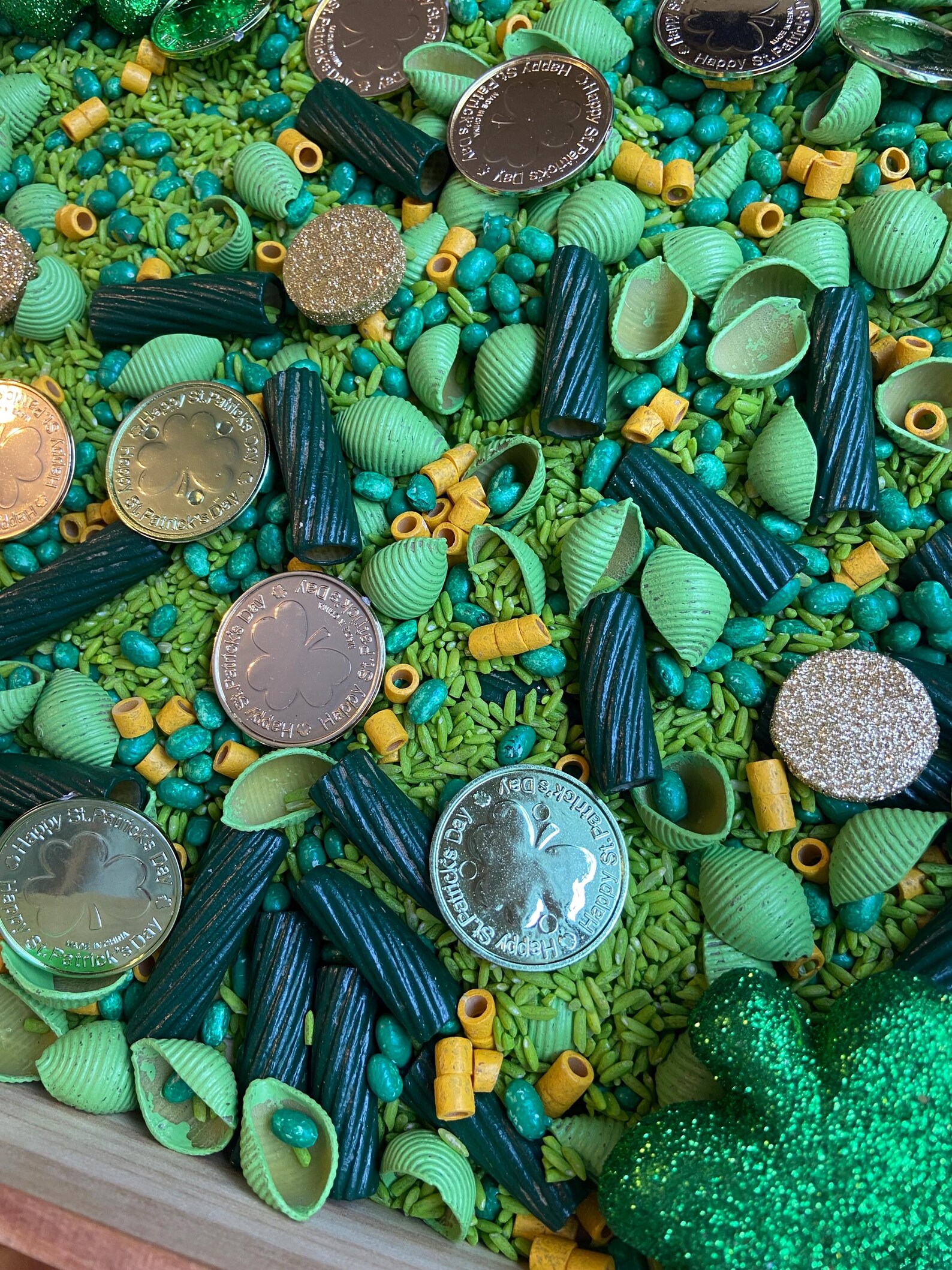 St. Patrick’s Day Sensory Bin Kit Patty’s Day Sensory Bin Sensory Play ...