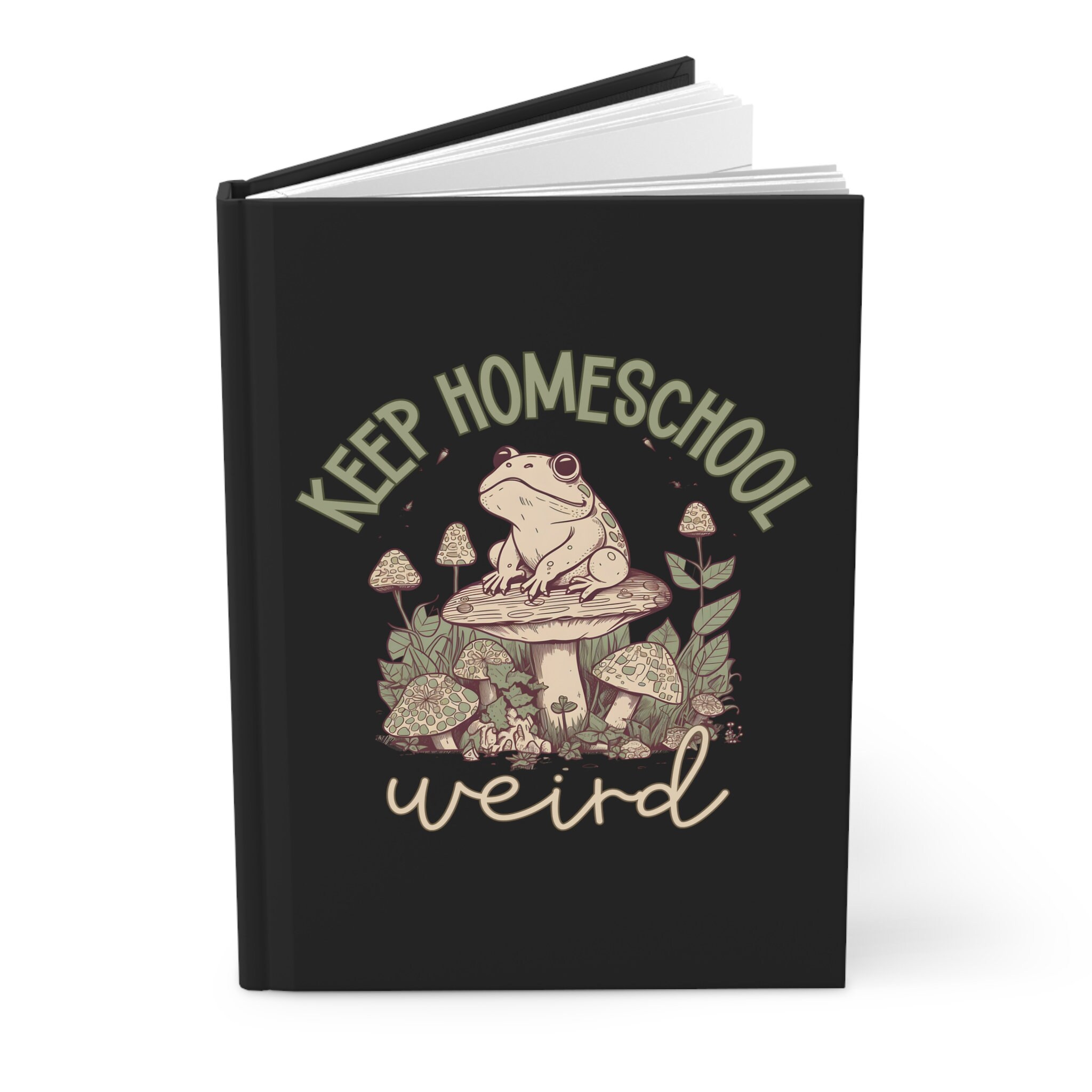 Strange Notebook Keep Homeschool Weird Notebook Cottagecore Homeschool - Etsy