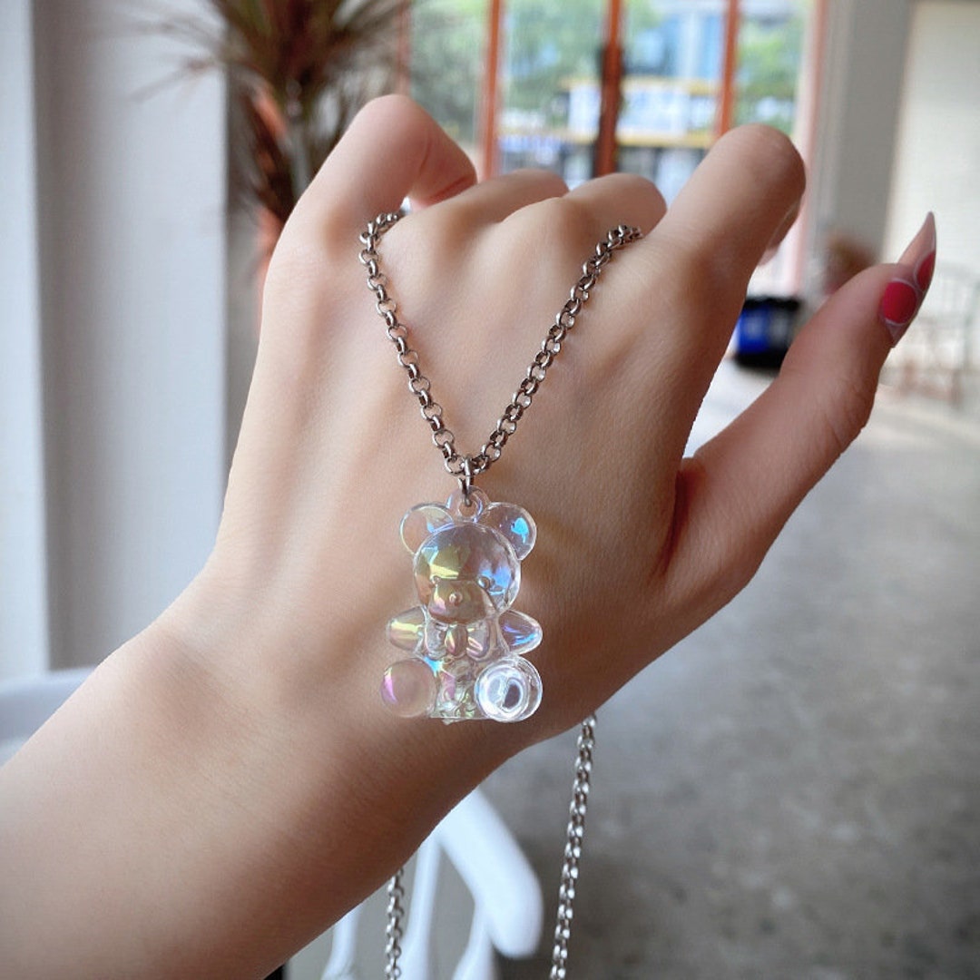 Bear pendant clearance necklace