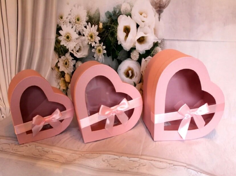  Heart Shaped Boxes With Lids