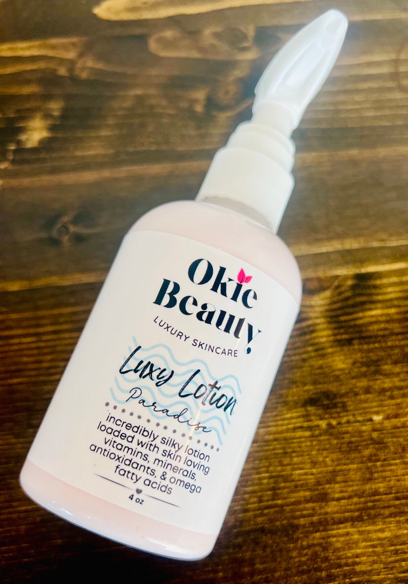 Best Body Lotion Ever | Luxy Lotion | Incredibly Silky | vitamins, minerals, antioxidants, omega fatty acids | great gift | soft skin cream image 2