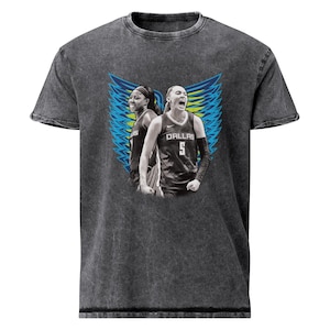 Paige & Arike Dallas WNBA spersonalizowana koszulka z grafiką