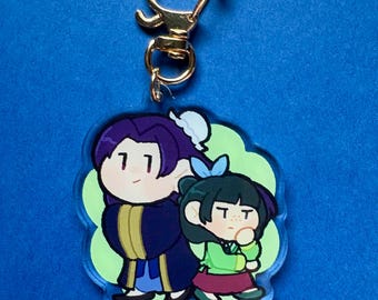 Apothecary Diaries Jinshi and Maomao Acrylic Key Chain