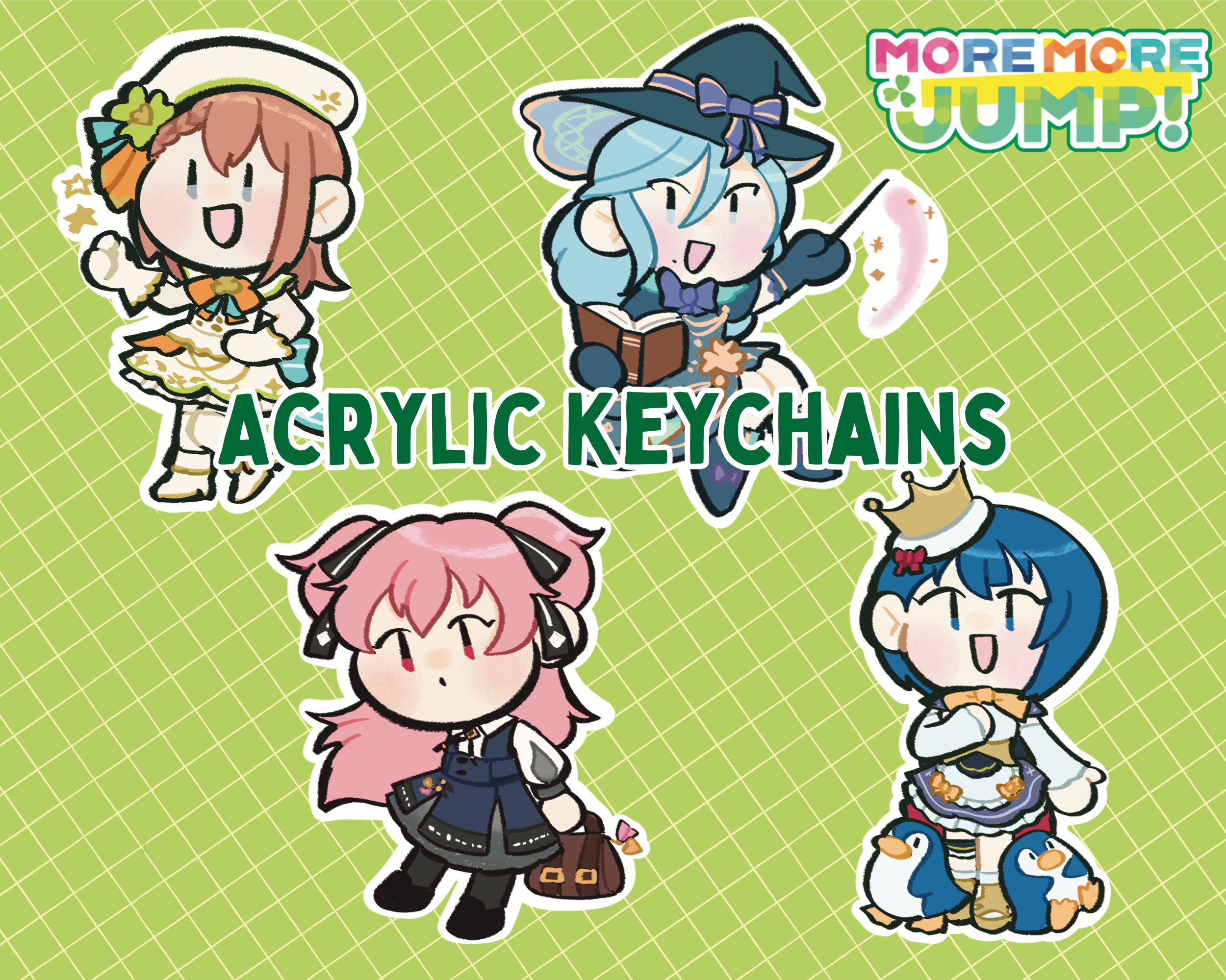 Project Sekai MORE MORE Jump! Acrylic Keychains- Minori