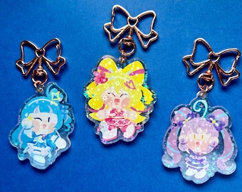 You and Idol Precure Acryl Schlüsselanhänger Heilung Idol Heilung Kyun Kyun Heilung Wink