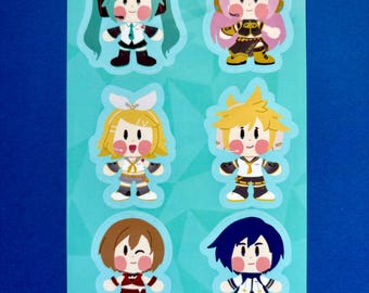 Project Sekai Stickers: VOCALOID Virtual Singer Emotes, Vinyl