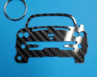 Cadillac Series 62 Carbon Fiber Keychain: Glossy Twill Lanyard