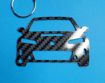 Carbon Fiber Honda Civic Type R Keychain: FL5 Inspired, Glossy Twill